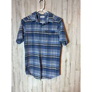 Men's Columbia Button‎ Down Short Sleeve Shirt XS